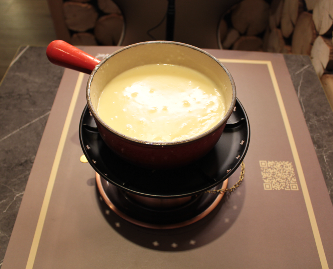 Fondue, Fondue au fromage, Au Petit Chalet Genève, Au Grand Chalet Genève